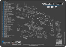 Load image into Gallery viewer, EDOG Walther PPQ (Exploded View) PPistol Cleaning Mat &amp; Range Warrior Handgun Cleaning Kit &amp; E.D.O.G. Tac Pak Cleaning Essentials