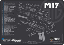 Load image into Gallery viewer, EDOG SIG M17 (Exploded View) PPistol Cleaning Mat &amp; Range Warrior Handgun Cleaning Kit &amp; E.D.O.G. Tac Pak Cleaning Essentials
