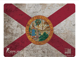 EDOG Gunslinger 20 PC Gun Cleaning Kit - Pistol Mat Florida State Flag Handgun Honor & Pride Pistol Mat & Gunslinger .22 .38 .357 9MM .45 Gun Cleaning Kit