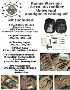 EDOG Browning Buckmark (Exploded View) PPistol Cleaning Mat & Range Warrior Handgun Cleaning Kit & E.D.O.G. Tac Pak Cleaning Essentials