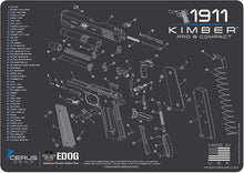 Load image into Gallery viewer, EDOG Kimber 1911 PRO &amp; Compact (Exploded View) Pistol Cleaning Mat &amp; Range Warrior Handgun Cleaning Kit &amp; E.D.O.G. Tac Pak Cleaning Essentials