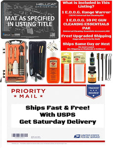 EDOG USA Outlaw 28 Pc Pistol Cleaning Kit - Compatible for Springfield Armory XDM - Schematic (Exploded View) Mat, Calibers 9MM to .45 & Tac Pak Pistol Cleaning Essentials Kit