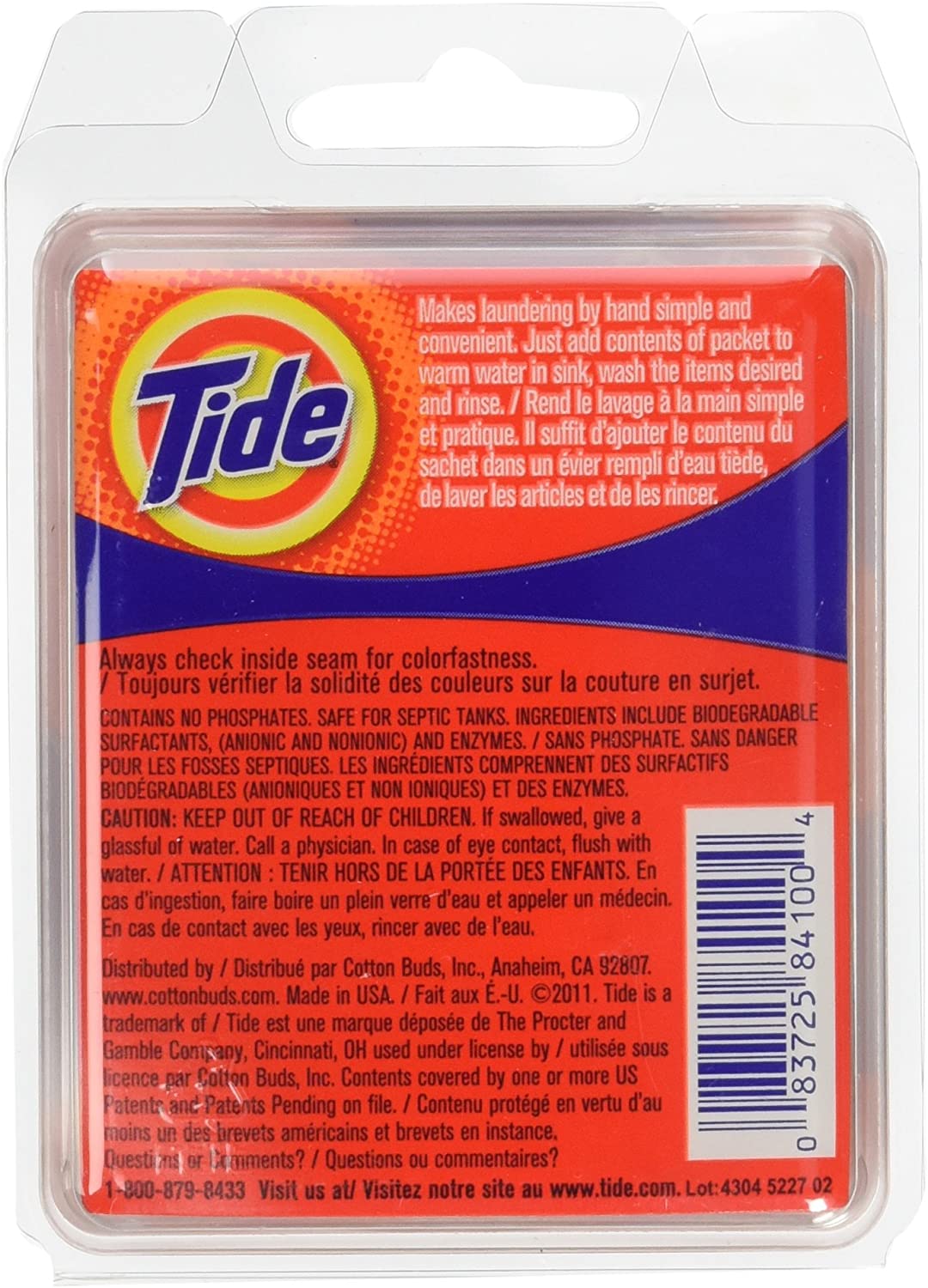 Tide Travel Sink Packets (4) – EDOG USA