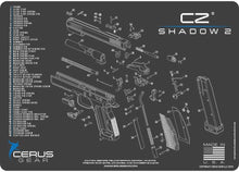 Load image into Gallery viewer, EDOG CZ Shadow 2 CERUS Gear Schematic (Exploded View) Pistol ProMat, Range Warrior .22 .38 .357 9MM .45-20 PC &amp; 12 PC Tac Book Range, Field &amp; Bench Handgun Cleaning Essentials Kit