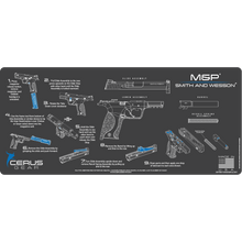 Load image into Gallery viewer, EDOG S&amp;W M&amp;P CERUS Gear Instructional Step by Step PROMAT with Range Warrior .22 .38 .357 9MM .45-20 PC &amp; 12 PC Tac Book Range, Field &amp; Bench Handgun Cleaning Essentials Kit
