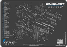 Load image into Gallery viewer, EDOG Keltec PMR-30 CERUS Gear Schematic (Exploded View) Pistol ProMat, Range Warrior .22 .38 .357 9MM .45-20 PC &amp; 12 PC Tac Book Range, Field &amp; Bench Handgun Cleaning Essentials Kit